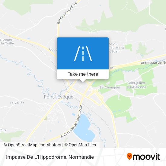 Impasse De L'Hippodrome map