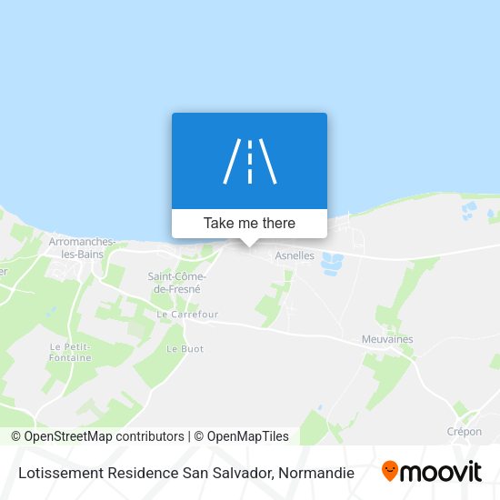 Lotissement Residence San Salvador map