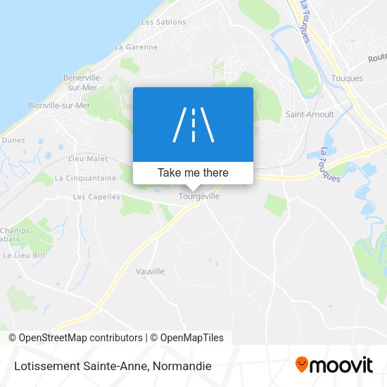 Lotissement Sainte-Anne map