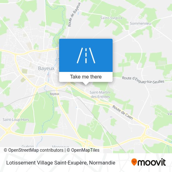 Lotissement Village Saint-Exupère map