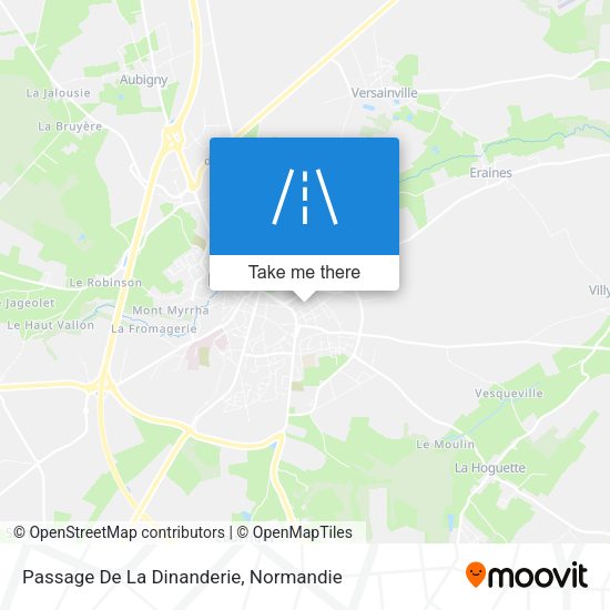 Passage De La Dinanderie map
