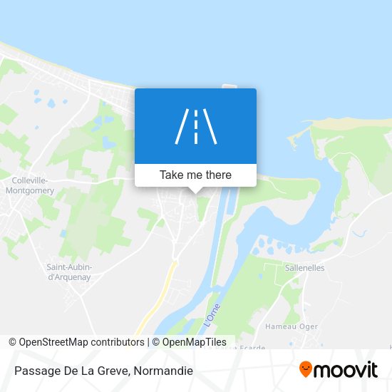 Passage De La Greve map
