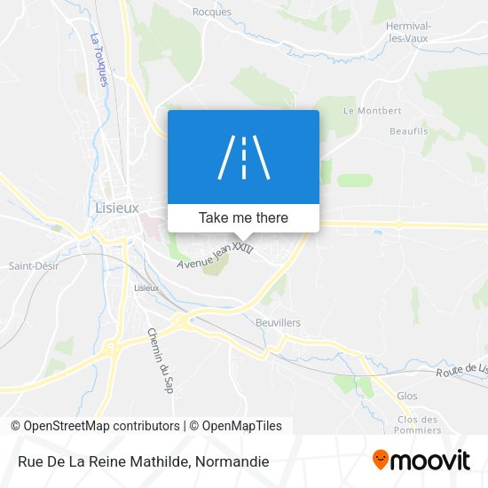 Rue De La Reine Mathilde map
