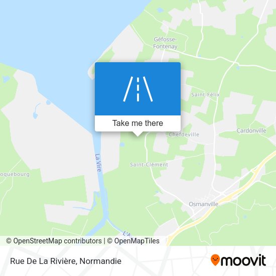 Rue De La Rivière map