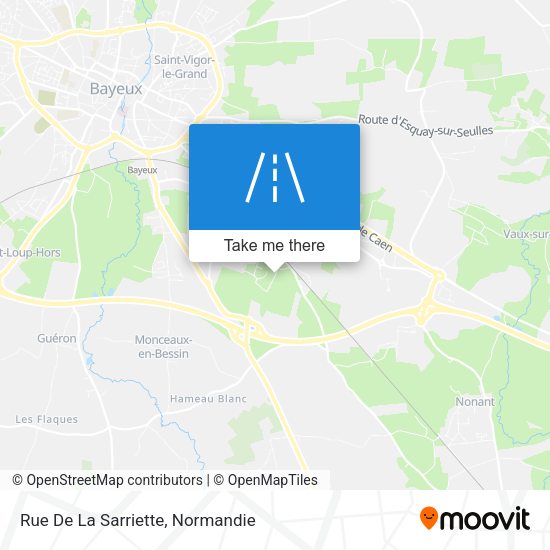 Rue De La Sarriette map