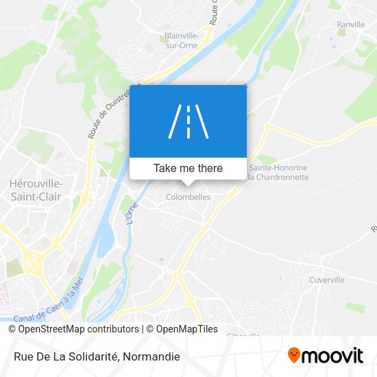 Rue De La Solidarité map