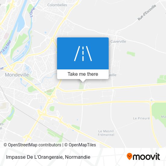 Impasse De L'Orangeraie map