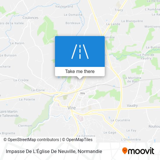 Impasse De L'Église De Neuville map