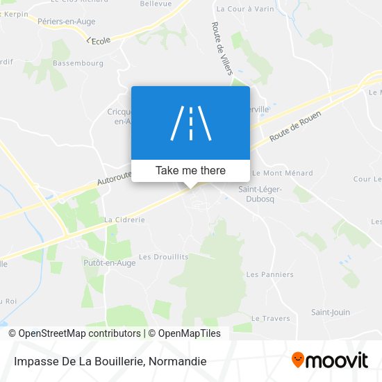 Impasse De La Bouillerie map