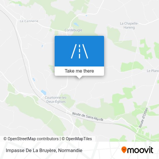 Impasse De La Bruyère map
