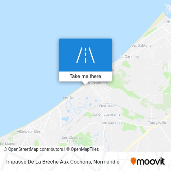 Impasse De La Brèche Aux Cochons map
