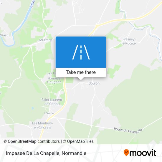 Impasse De La Chapelle map