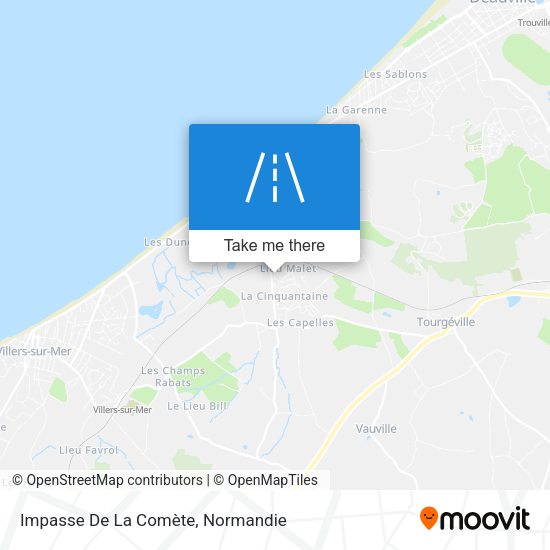 Impasse De La Comète map