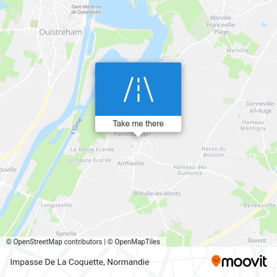 Impasse De La Coquette map