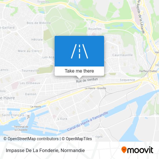 Impasse De La Fonderie map