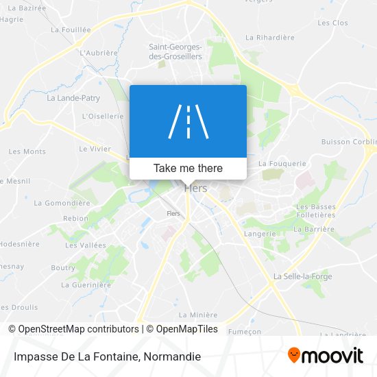 Impasse De La Fontaine map