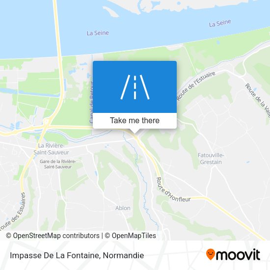 Impasse De La Fontaine map