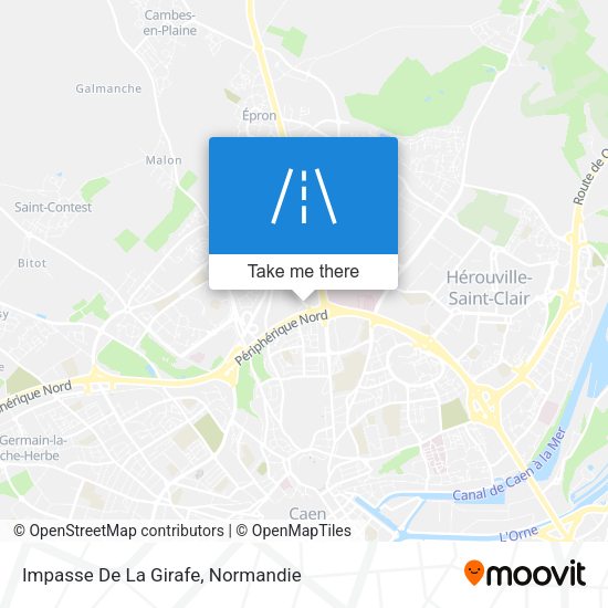Impasse De La Girafe map