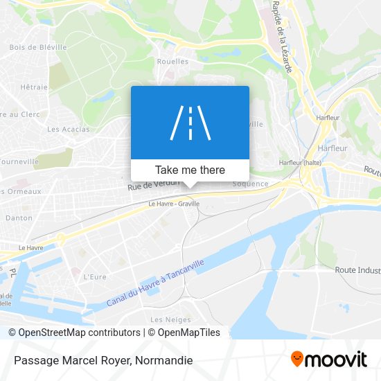 Passage Marcel Royer map