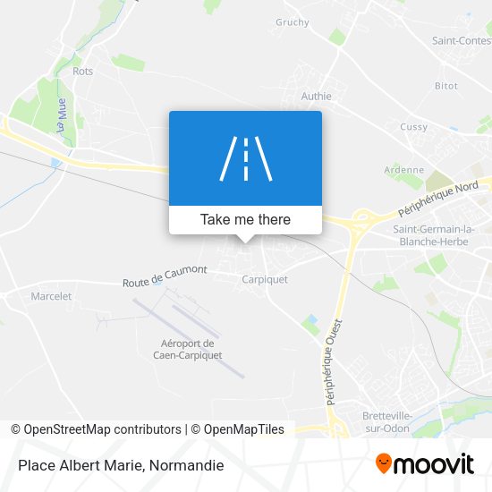 Place Albert Marie map