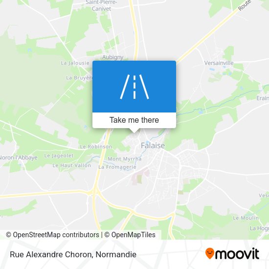Rue Alexandre Choron map