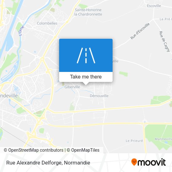 Rue Alexandre Delforge map