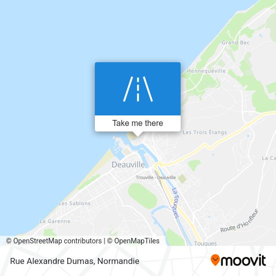 Rue Alexandre Dumas map