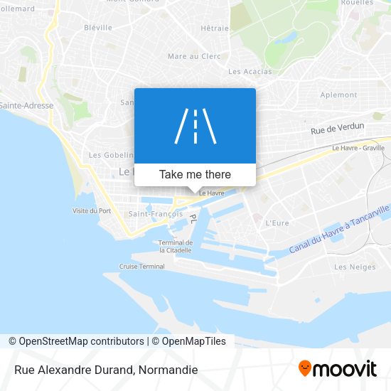 Rue Alexandre Durand map