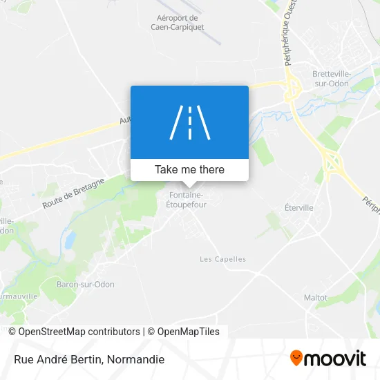 Rue André Bertin map