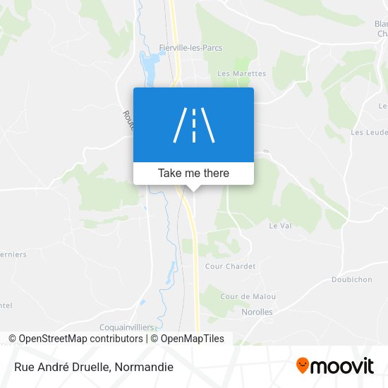 Rue André Druelle map