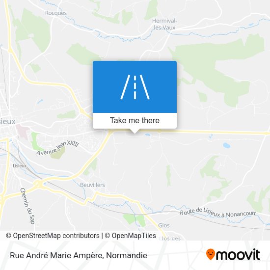 Rue André Marie Ampère map