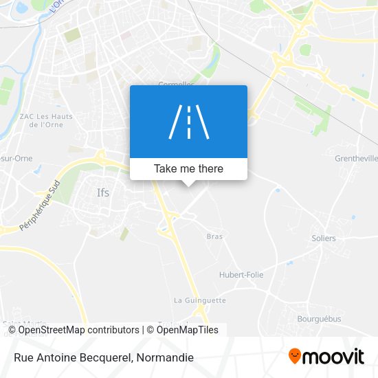 Rue Antoine Becquerel map