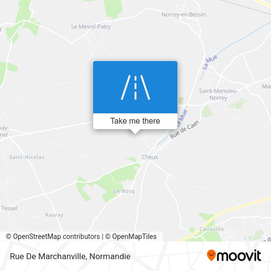 Rue De Marchanville map