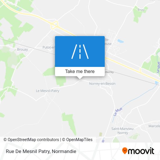 Rue De Mesnil Patry map