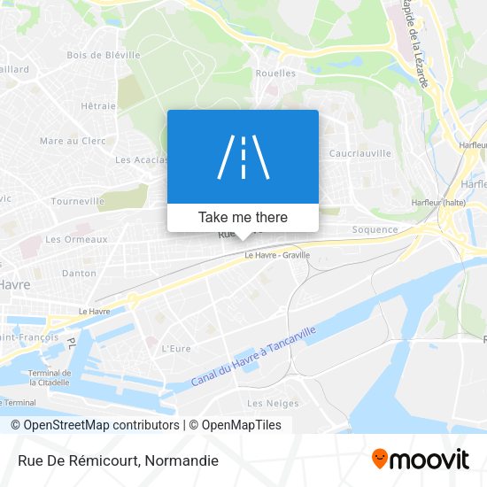 Rue De Rémicourt map