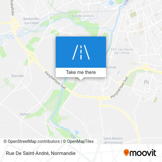 Rue De Saint-André map