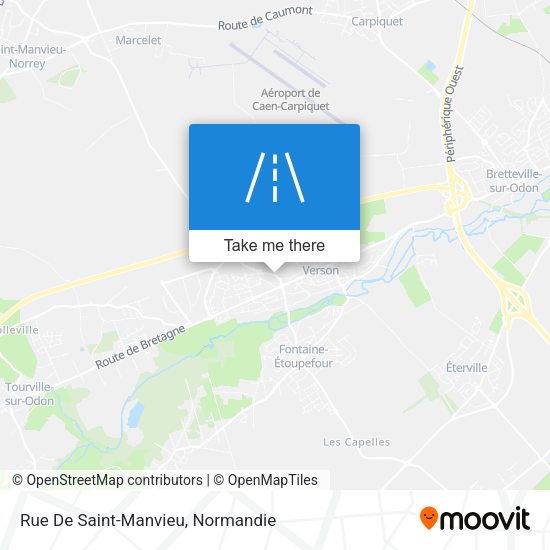 Rue De Saint-Manvieu map