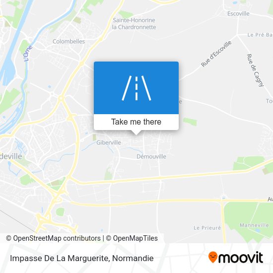 Impasse De La Marguerite map