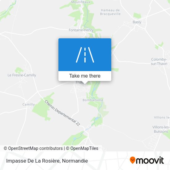 Impasse De La Rosière map
