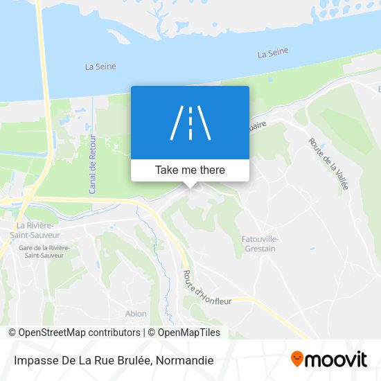 Impasse De La Rue Brulée map