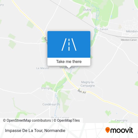 Impasse De La Tour map