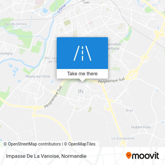 Impasse De La Vanoise map