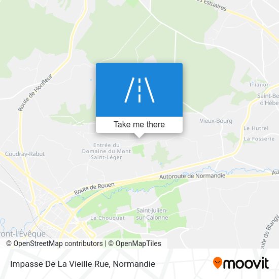 Impasse De La Vieille Rue map