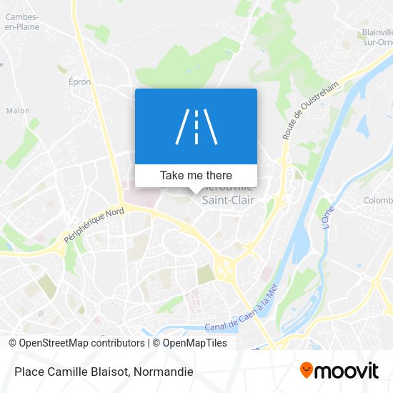Place Camille Blaisot map