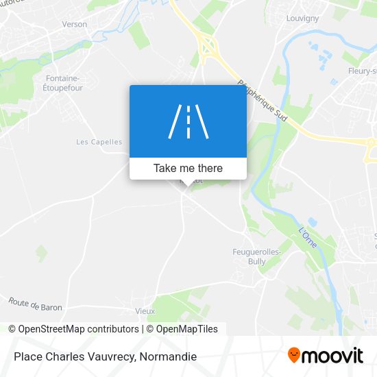 Place Charles Vauvrecy map