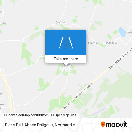 Place De L'Abbée Daligault map