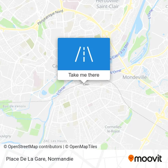 Place De La Gare map
