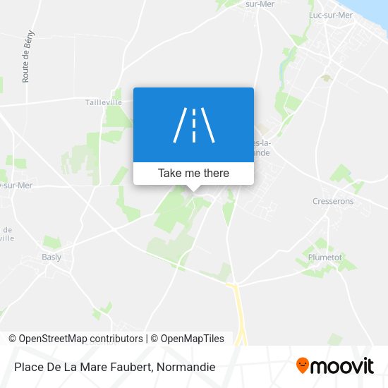 Place De La Mare Faubert map