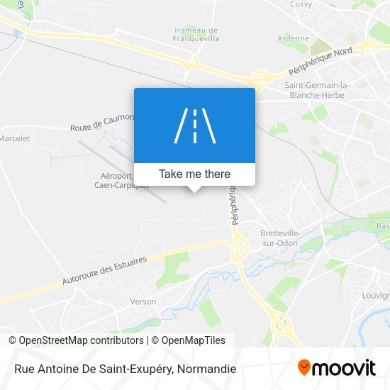 Rue Antoine De Saint-Exupéry map
