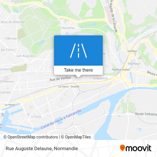 Rue Auguste Delaune map